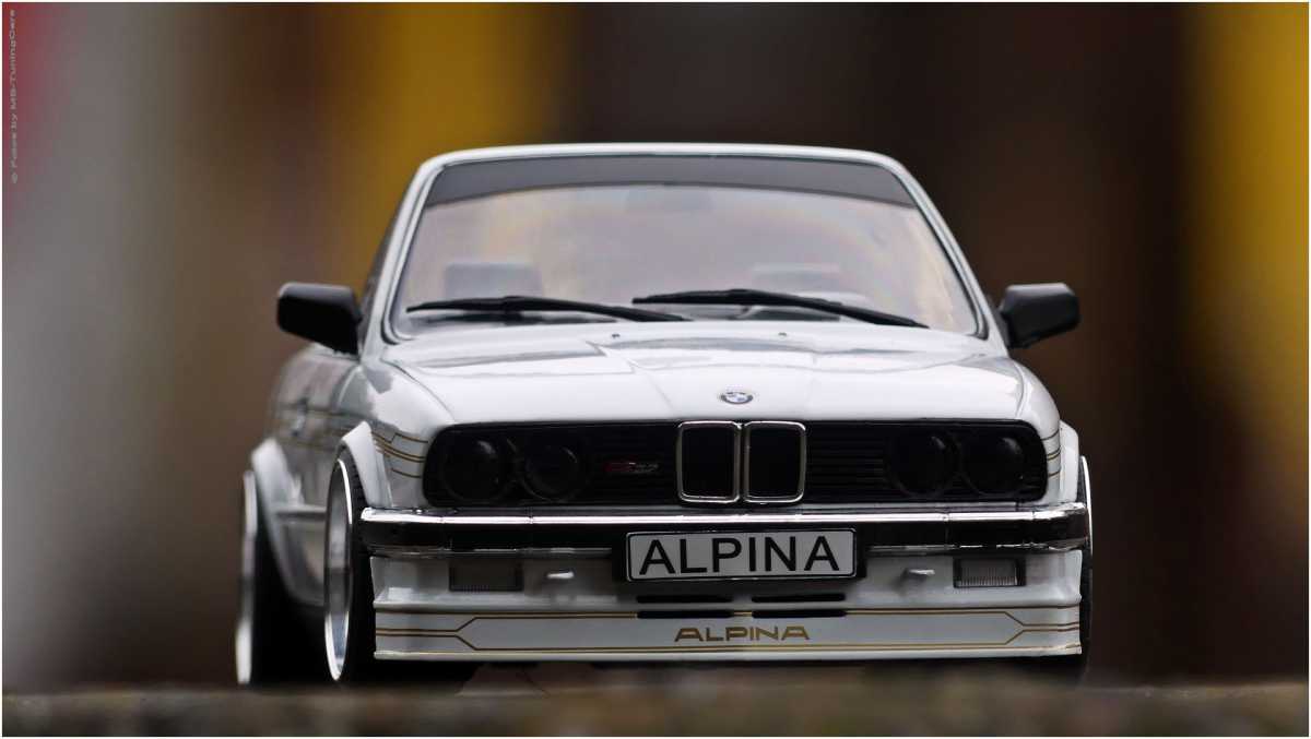 1:18 BMW E30 Cabriolet Alpina C2 2.7 / Metall Modell + OVP